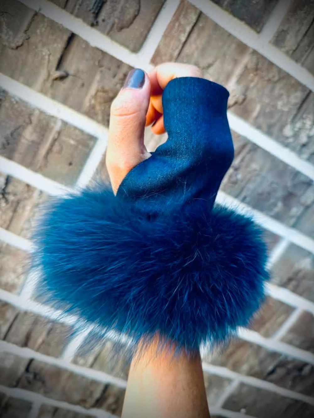 Fur Cuff Gloves